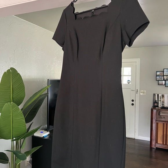 Loft Charcoal Gray Office/work Dress - Picture 4 of 8